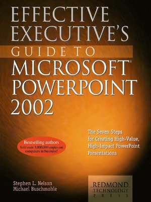 cover image of Effective Executive's Guide to PowerPoint 2002